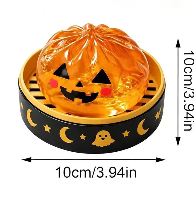 Adorable Halloween Ghost Maruko Squishy Squeeze Toy Set - Mini Stress Relievers for Spooky Fun and Party Treats