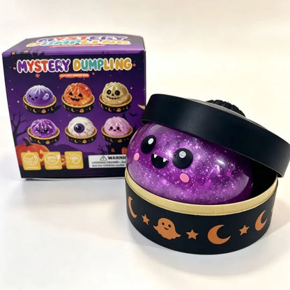 Adorable Halloween Ghost Maruko Squishy Squeeze Toy Set - Mini Stress Relievers for Spooky Fun and Party Treats