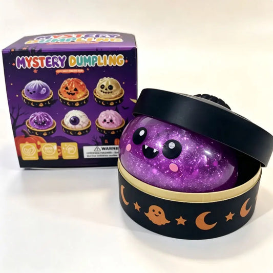 Adorable Halloween Ghost Maruko Squishy Squeeze Toy Set - Mini Stress Relievers for Spooky Fun and Party Treats