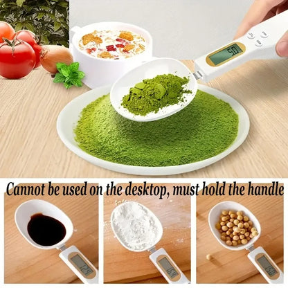 Precision Electronic Kitchen Scale: 500G Capacity with 0.1G Accuracy - Ultimate Mini Measuring Spoon for Flour, Coffee, and More!