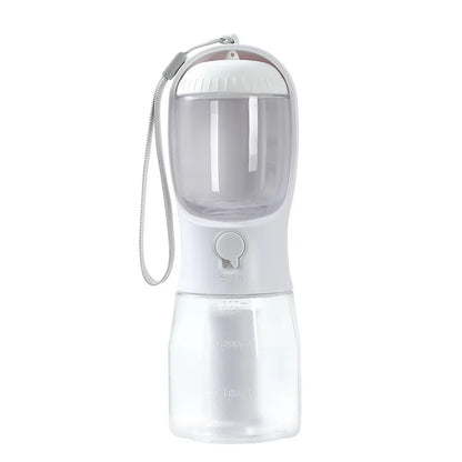 Ultimate 3-in-1 Travel Dog Feeder: Portable Pet Water Dispenser & Food Container with Poop Bags for Outdoor Adventures