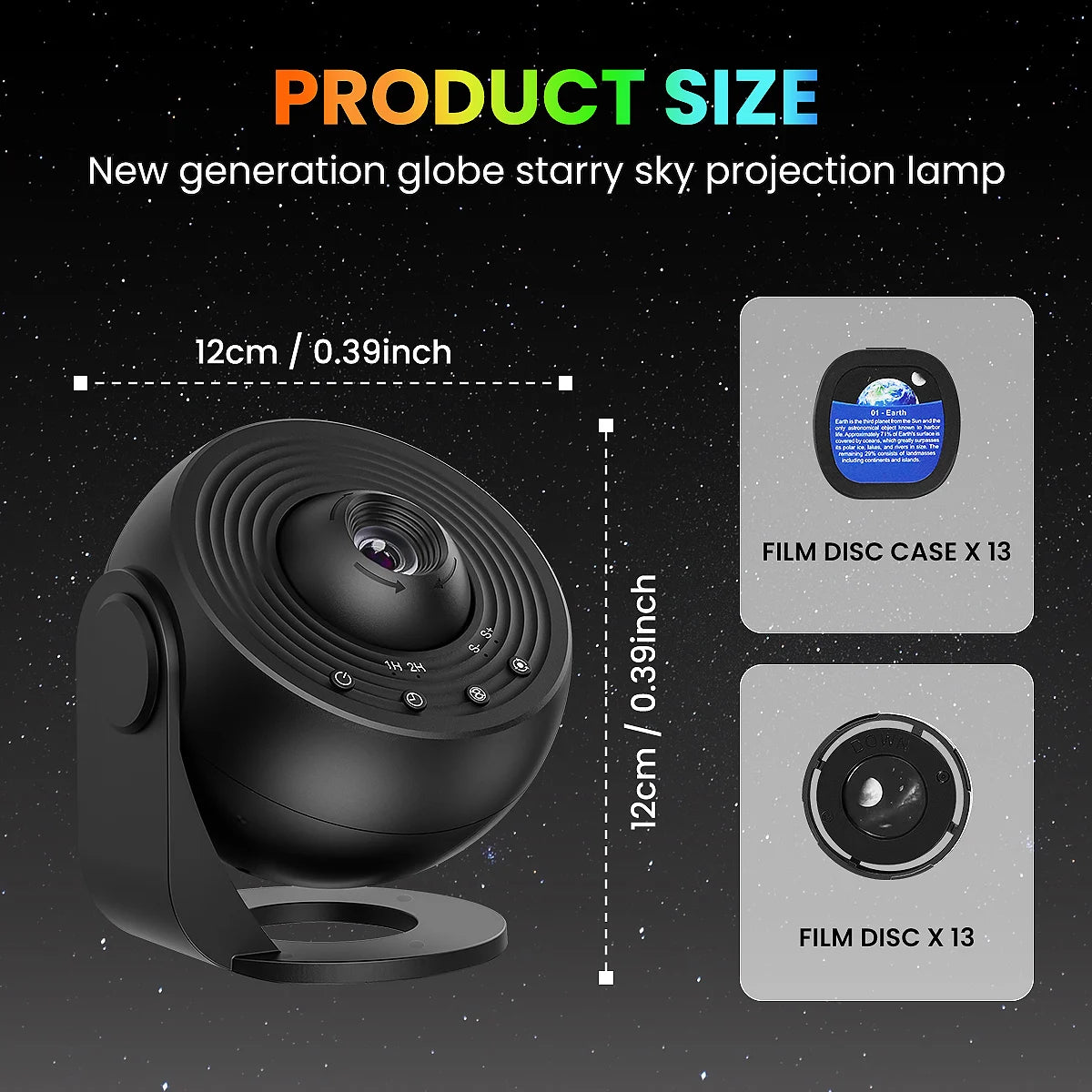 Transform Your Space with the 13-in-1 Star Projector: A Mesmerizing Planetarium Galaxy Projector for Kids and Adults
