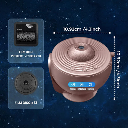 Transform Your Space with the 13-in-1 Star Projector: A Mesmerizing Planetarium Galaxy Projector for Kids and Adults