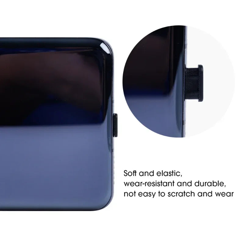 Silicone Type C Charging Port Dust Plugs - Ultimate Protection for Your iPhone and Samsung Devices