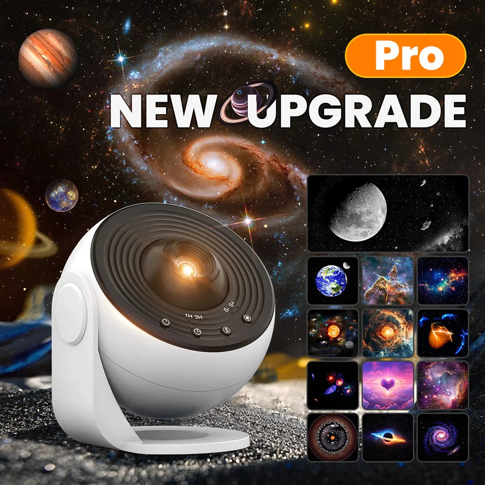 Transform Your Space with the 13-in-1 Star Projector: A Mesmerizing Planetarium Galaxy Projector for Kids and Adults