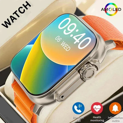 Elevate Your Fitness Journey with the 2026 New Men Smart Watch - 2.01 Inch HD Screen, Bluetooth Calling, and Multi Sport Tracking for Android and iOS