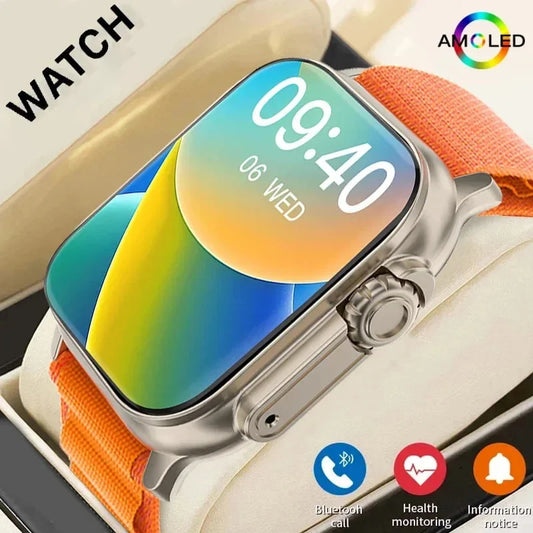 Elevate Your Fitness Journey with the 2026 New Men Smart Watch - 2.01 Inch HD Screen, Bluetooth Calling, and Multi Sport Tracking for Android and iOS