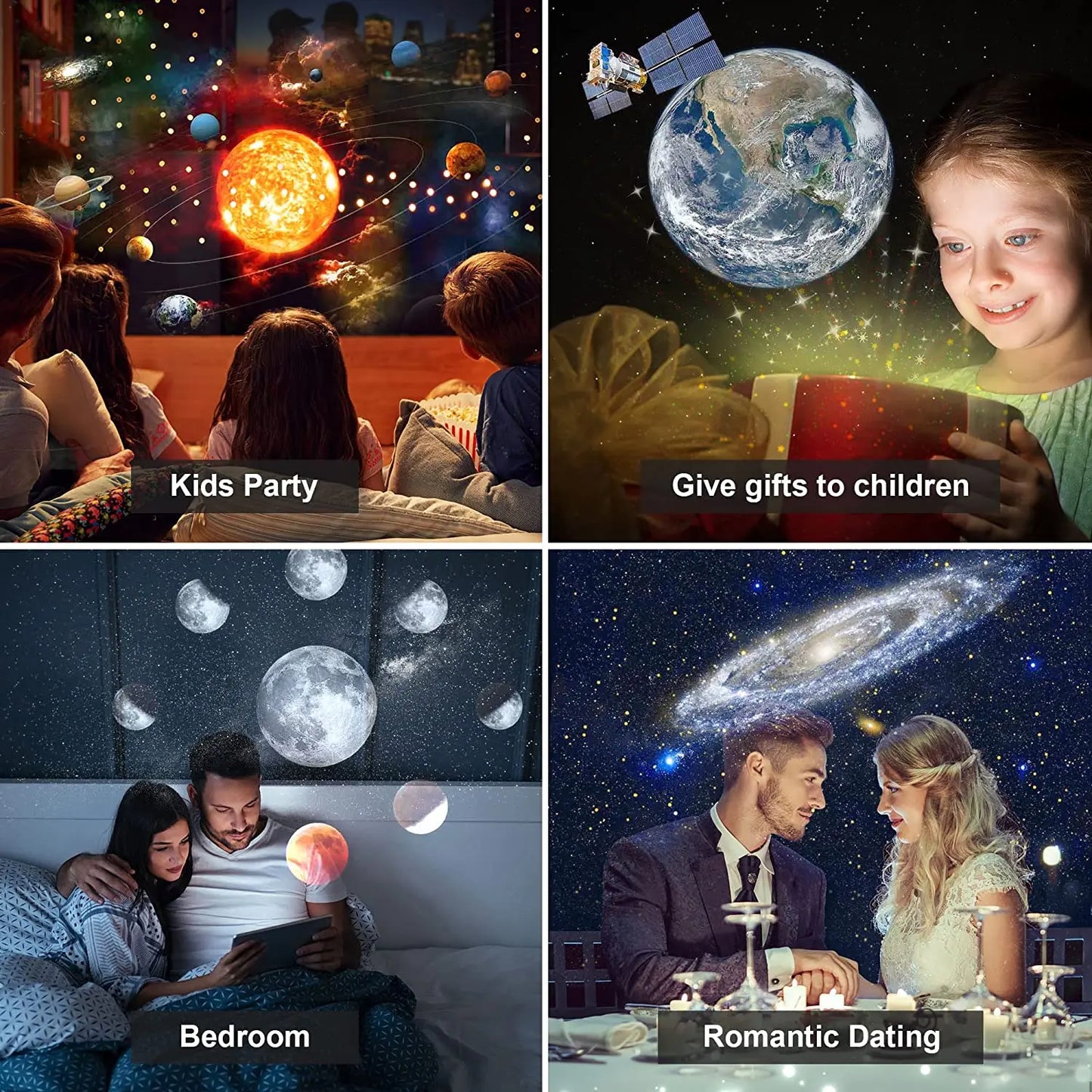 Transform Your Space with the 13-in-1 Star Projector: A Mesmerizing Planetarium Galaxy Projector for Kids and Adults