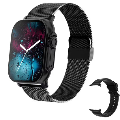 Elevate Your Fitness Journey with the 2026 New Men Smart Watch - 2.01 Inch HD Screen, Bluetooth Calling, and Multi Sport Tracking for Android and iOS
