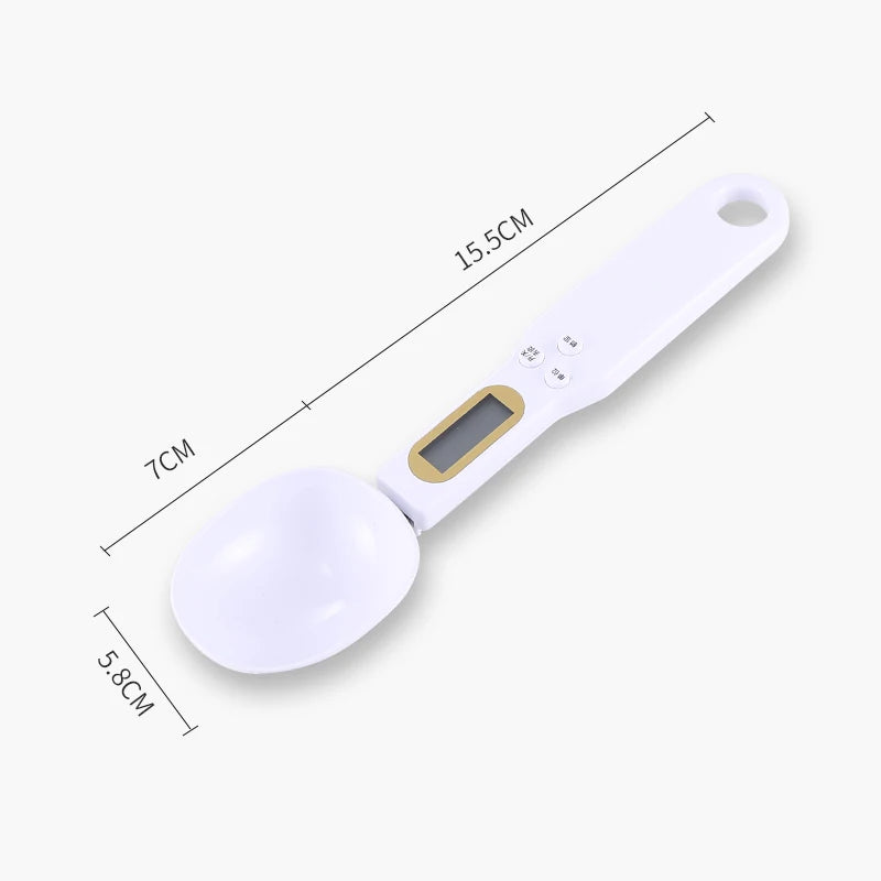 Precision Electronic Kitchen Scale: 500G Capacity with 0.1G Accuracy - Ultimate Mini Measuring Spoon for Flour, Coffee, and More!