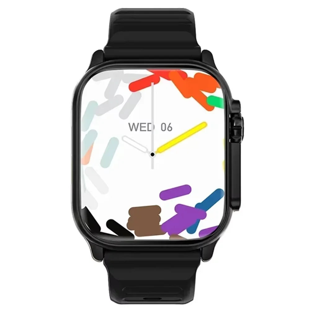 Elevate Your Fitness Journey with the 2026 New Men Smart Watch - 2.01 Inch HD Screen, Bluetooth Calling, and Multi Sport Tracking for Android and iOS