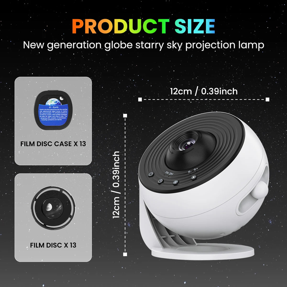 Transform Your Space with the 13-in-1 Star Projector: A Mesmerizing Planetarium Galaxy Projector for Kids and Adults