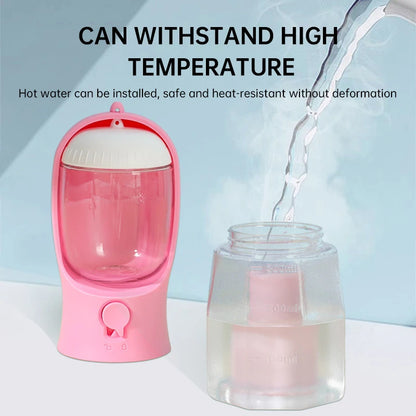 Ultimate 3-in-1 Travel Dog Feeder: Portable Pet Water Dispenser & Food Container with Poop Bags for Outdoor Adventures