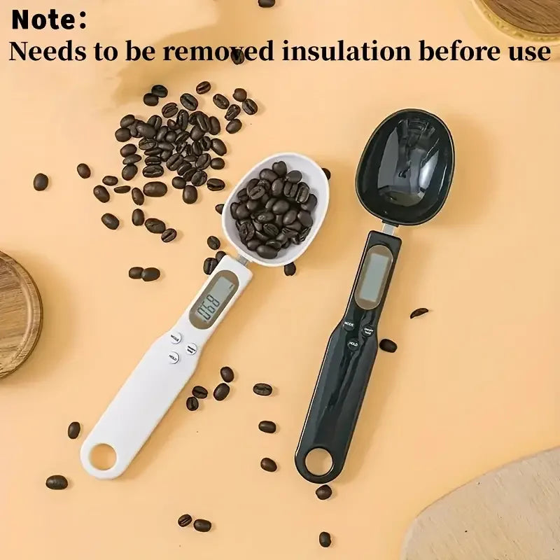 Precision Electronic Kitchen Scale: 500G Capacity with 0.1G Accuracy - Ultimate Mini Measuring Spoon for Flour, Coffee, and More!